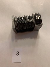 Zählwerke alt Nummerierwerk Buchdruck vorwärts laufend