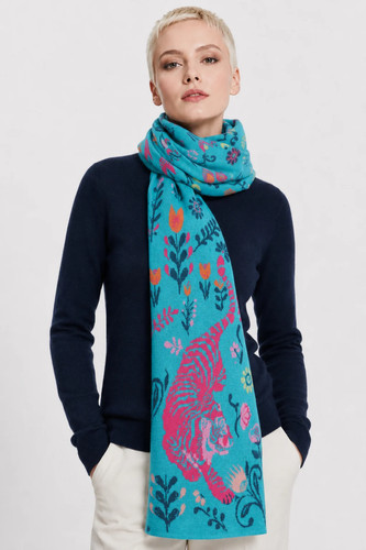 Ivko woman schal blau - ,