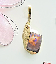 Top-Boulder-Opal Anhänger 585