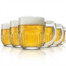 6x Budweiser Bier Glas 0,3l