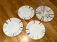 Habitat - Nimato - 3 flache Teller (28cm) + 1 Pizzateller (32cm) - mehrfarbig