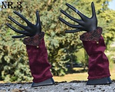 Handstulpen Samt Pulswärmer