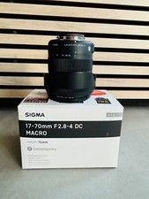 Sigma 70mm 4 0 - 17-70mm, f/2.8-4.0