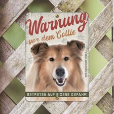 Collie (Langhaar) Schild