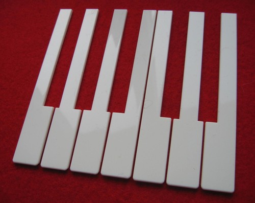 Klavier keytops weiß eine - keytops,