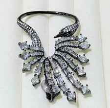 Ohrring Kristall rhoudium