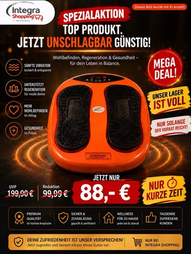 Vibrolegs fußmassagegerät - vibrolegs,