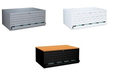 Zeichnungsschrank DIN A 0 Flachablageschrank Grafikschrank Planschrank 3 Farben