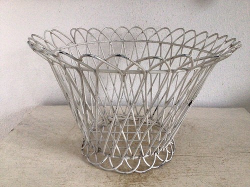 Alter drahtkorb shabby - drahtkorb,