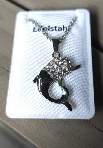 Edelstahlkette mit anhänger - mit,