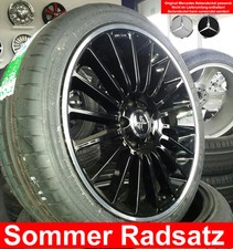 19" Keskin KT15 ET30 Sommer Radsatz 225/35 Reifen für MB C Klasse Kombi W202