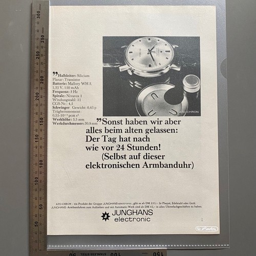 1967 junghans electronic - 1967,