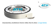 Rotator 346mm schwenkantrieb - rotator,