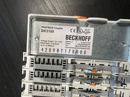 Beckhoff bk3100 - beckhoff,