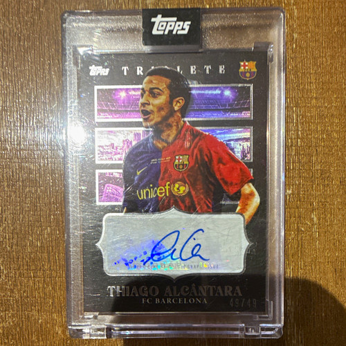 Topps triplette thiago - topps,