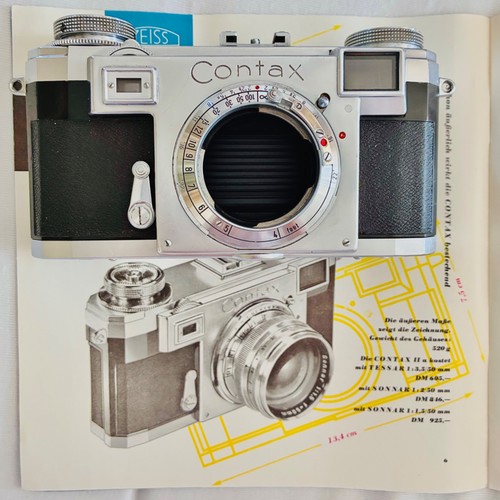 Zeiss ikon contax iia - zeiss,