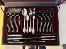 Nivella Solingen Besteckkoffer Modell Jasmin, Teilweise gebraucht