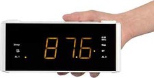 Blaupunkt Uhrenradio CLR 180 WH 1,8" LED-Display Automatische Zeiteinstellung