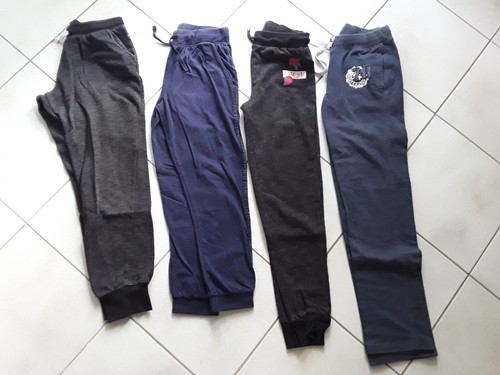 Jogginghose schwarz blau - jogginghose, schwarz,