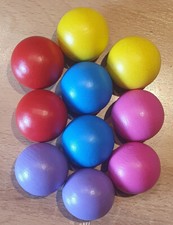 10 STÜCK Boule-Schweinchen Zielkugel Boule Petanque Boccia 5 Farben Zielkugeln