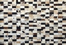 Echtleder Teppich 160x230 cm