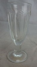 alter Pressglas Becher
