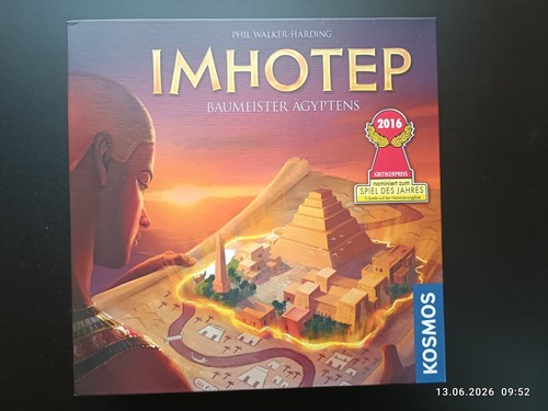 Imhotep brettspiel gebraucht - imhotep,