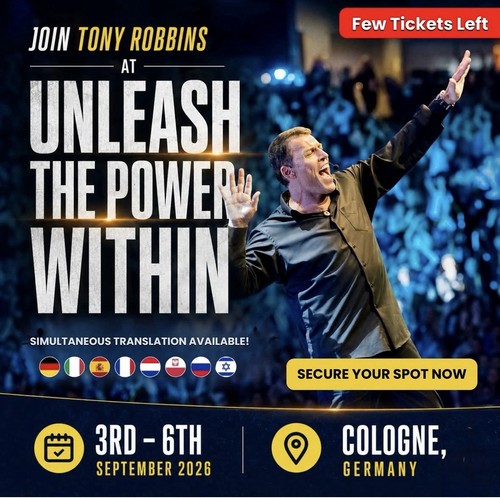 Tony robbins unleash the - unleash,