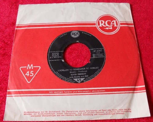Single elvis presley i - single, 7"
