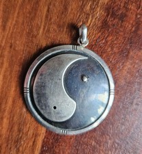 Yin Yang Anhänger Silber