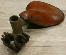 Ddr leder fahrradsattel - ddr,