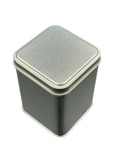 Teedose silber Stülpdeckel