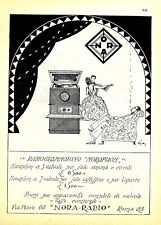 1930 * Original Werbung "Nora-Radio, Radiogrammophon "Noraphon" 6.500€" in P