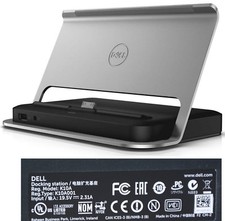 DELL PORT REPLICATOR 6J86W 3USB 3.0 DELL VENUE 11 PRO 5130 7130 7139 7140 K10A
