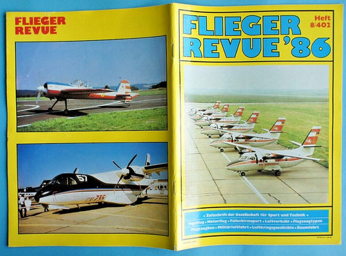 Fliegerrevue 1986 - fliegerrevue,, 8/1986