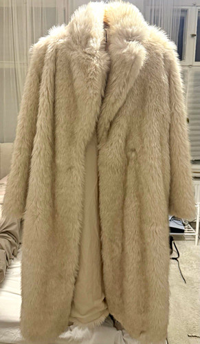 Damen mantel lang beige - damen, beige/creme