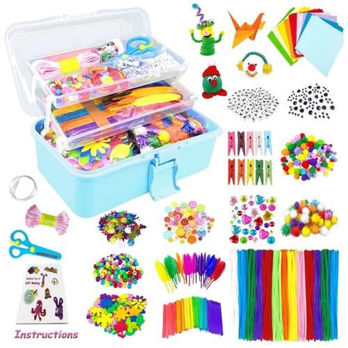 Bastelset kinder bastelkoffer - bastelset,