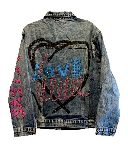 Stylische jeansjacke 42 44 - stylische, 42/44