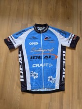 Craft Bikewear Fahrradtrikot Trikot Oberteil Weste Gr. M hellblau weiß schwarz
