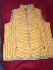 Weste Steppweste Damen gelb