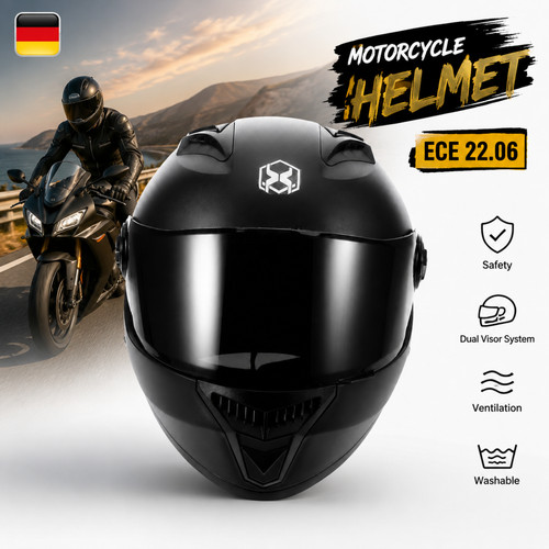 motorradhelm l