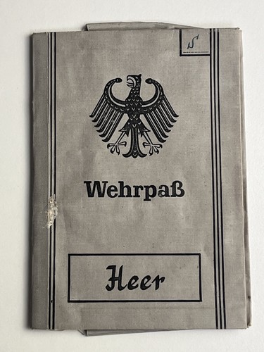 Wehrpaß heer btl - heer, btl.