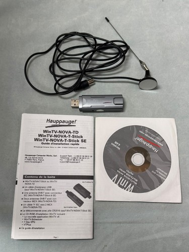 Hauppauge wintv nova dvb - wintv, dvb-t
