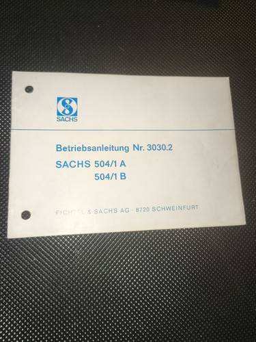 Sachs 504 - sachs, /1a
