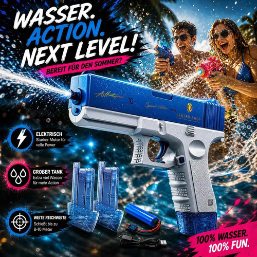Elektrische wasserpistole - elektrische,