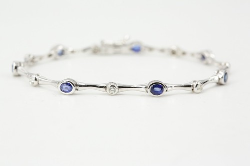 Brillant armband 750 - ct.,