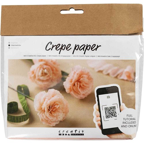 Mini kreativ set krepppapier - mini,