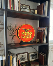 Moto guzzi led leuchtschild - guzzi,
