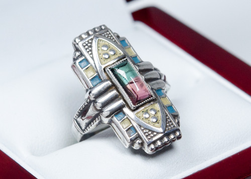 800 silber antiker - -, deco/