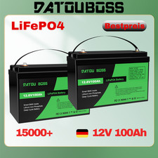 12V 100Ah LiFePO4 Lithium
